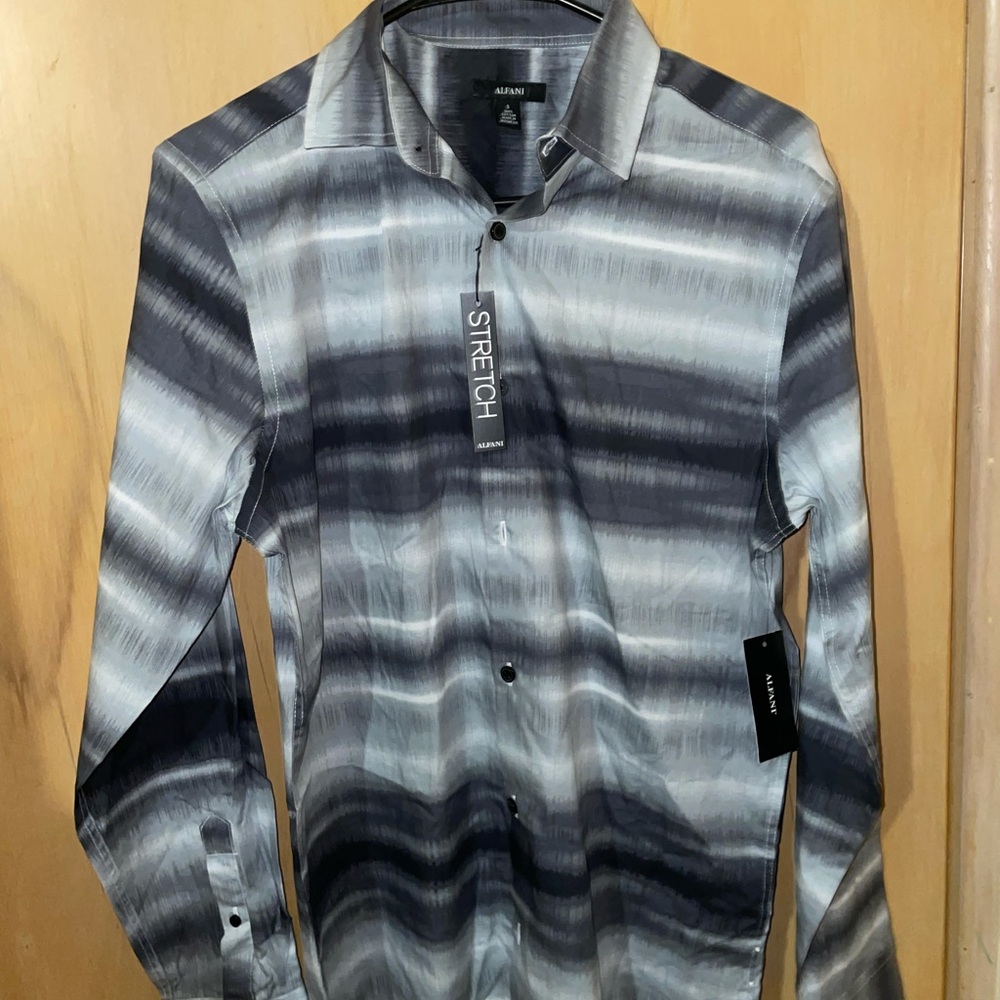 Alfani Mens Casual Button Down Hirts - Picture 1 of 1